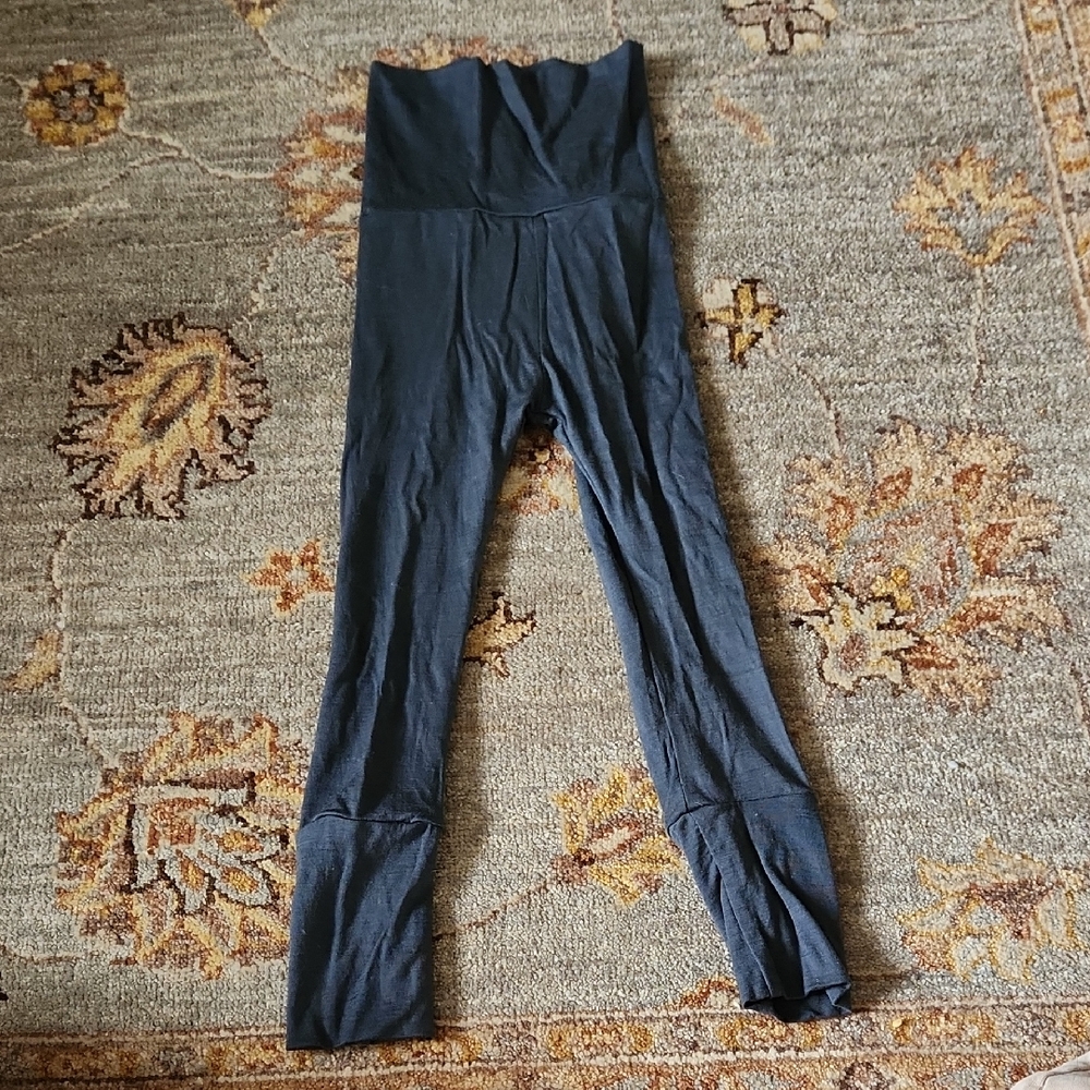 Black Casual Straight-Leg Bottoms